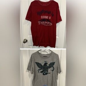 Lot of 5 men’s shirts size large Lucky, Apt 9